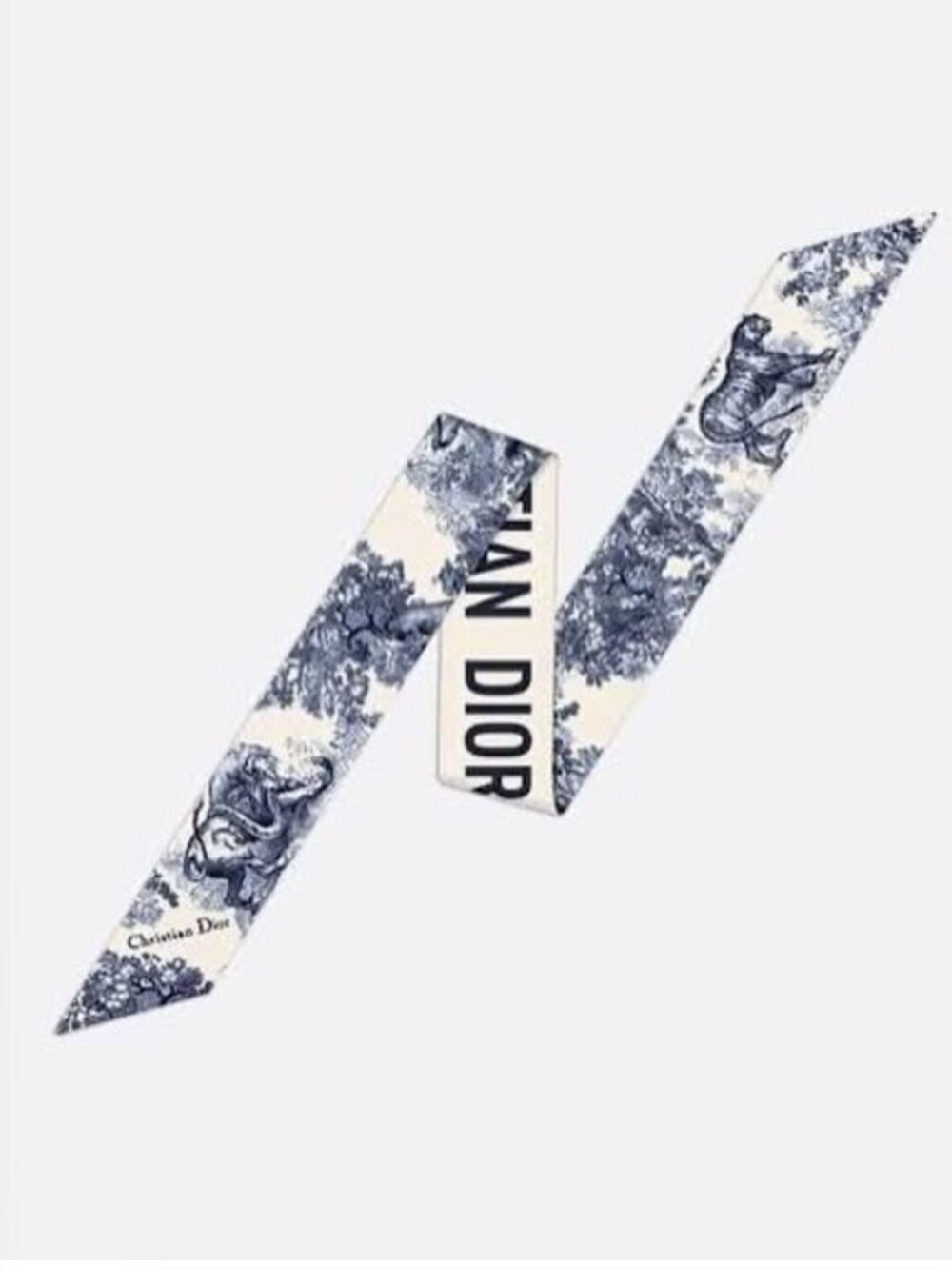 Christian Dior Toile de Jouy Sauvage Mitzah Scarf